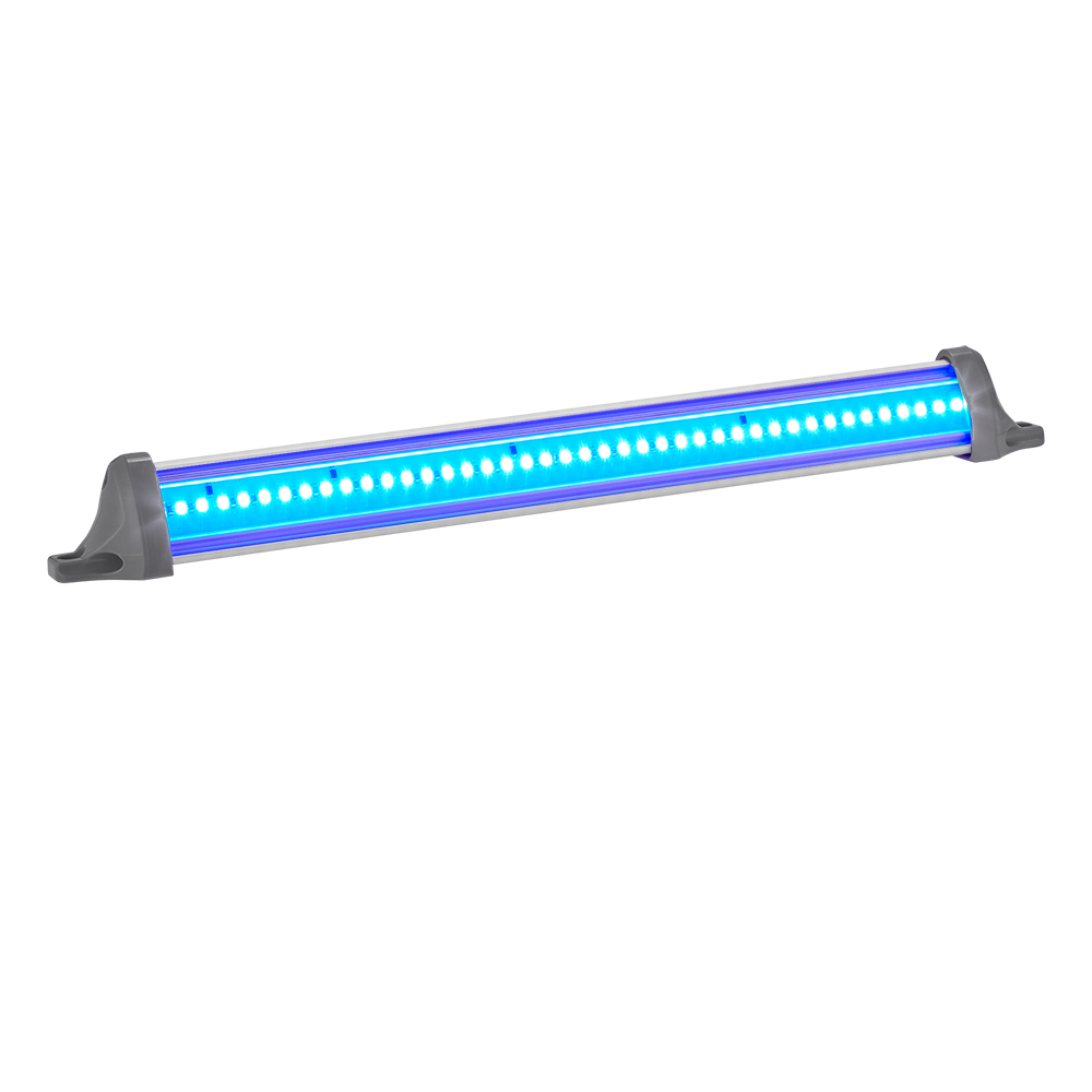 Undercarriage Surface Mount Light, Blue Clear Lens, 13