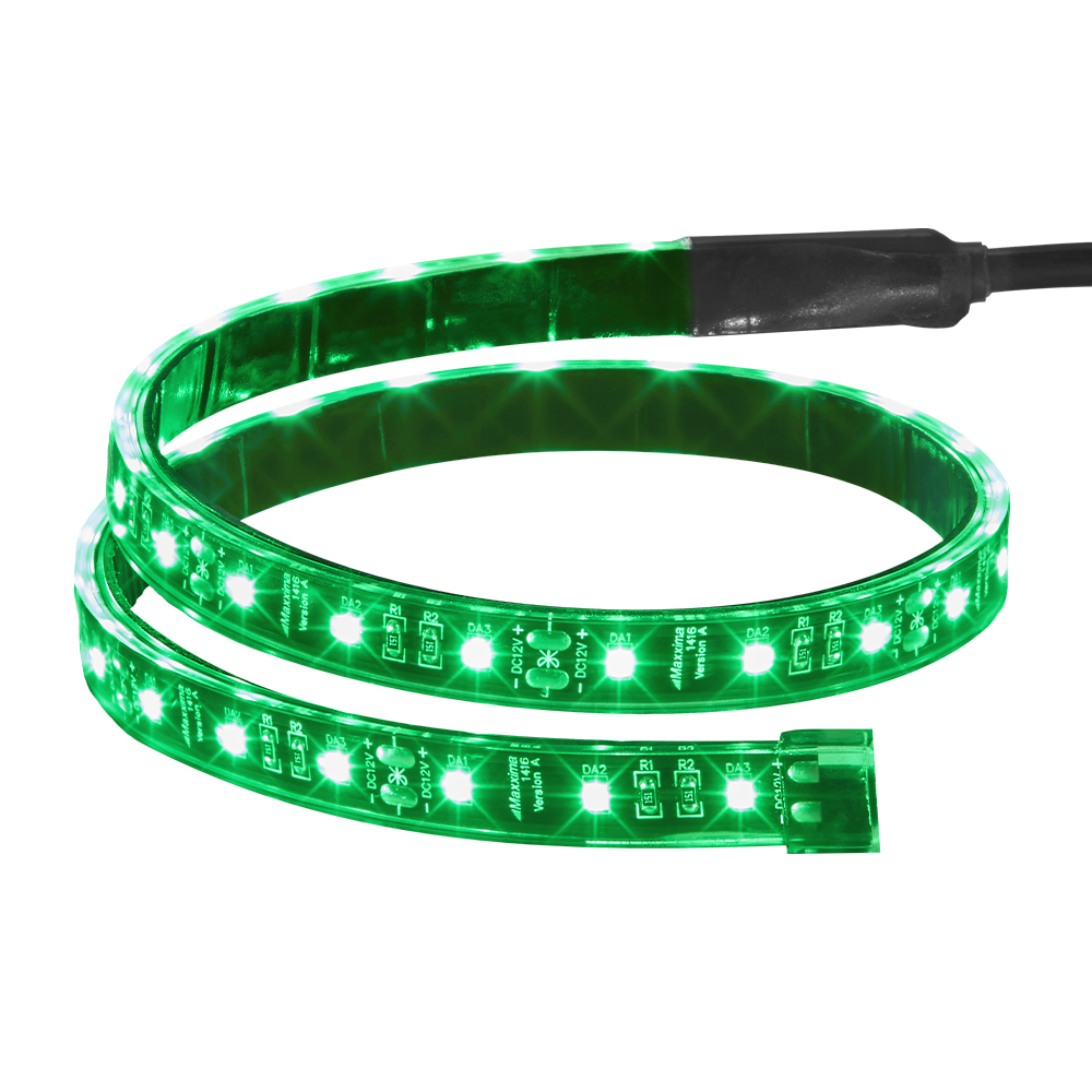 Green LED Adhesive Strip Light 36